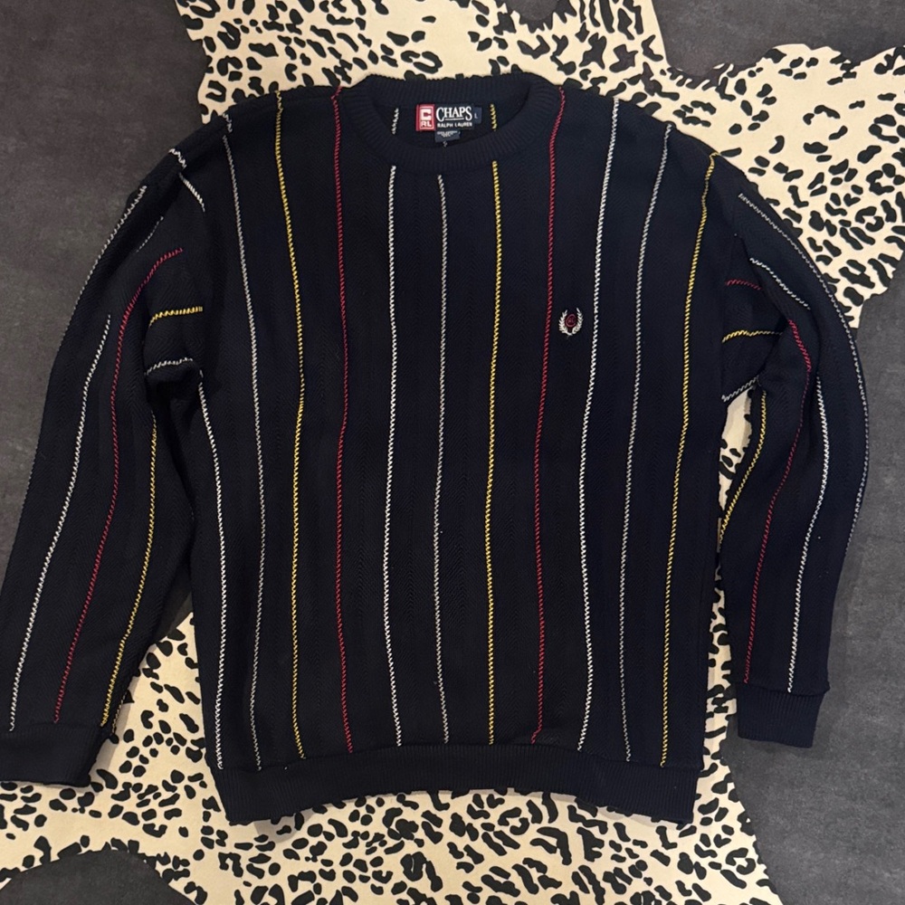 VINTAGE Ralph Lauren CHAPS MADE IN USA sweater